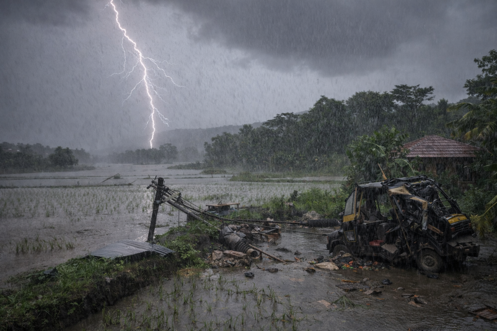 Heavy Rain and Lightning Lash Ratnagiri, Causing Widespread Damage chatgpt image jan 28, 2026, 08 22 00 pm